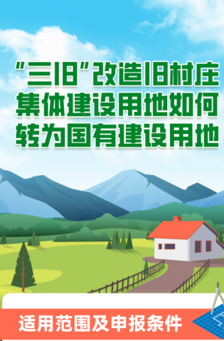“三舊”改造舊村莊集體建設(shè)用地如何轉(zhuǎn)為國有建設(shè)用地？