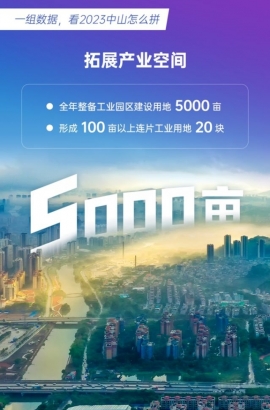 一分鐘速讀！一組數(shù)據(jù)解鎖2023年中山發(fā)展密碼